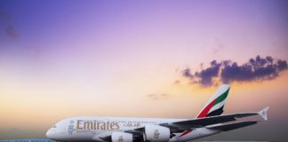 emirates airlines flying a380
